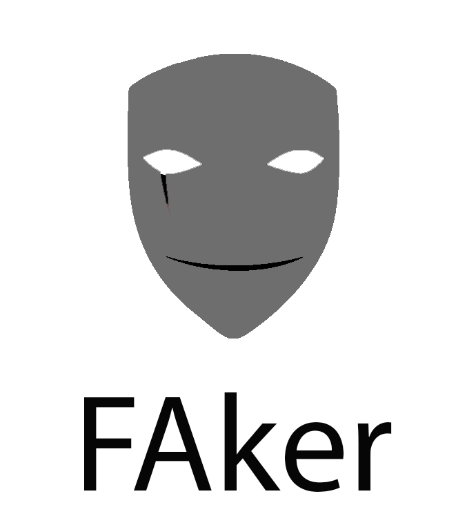 Faker.jl logo