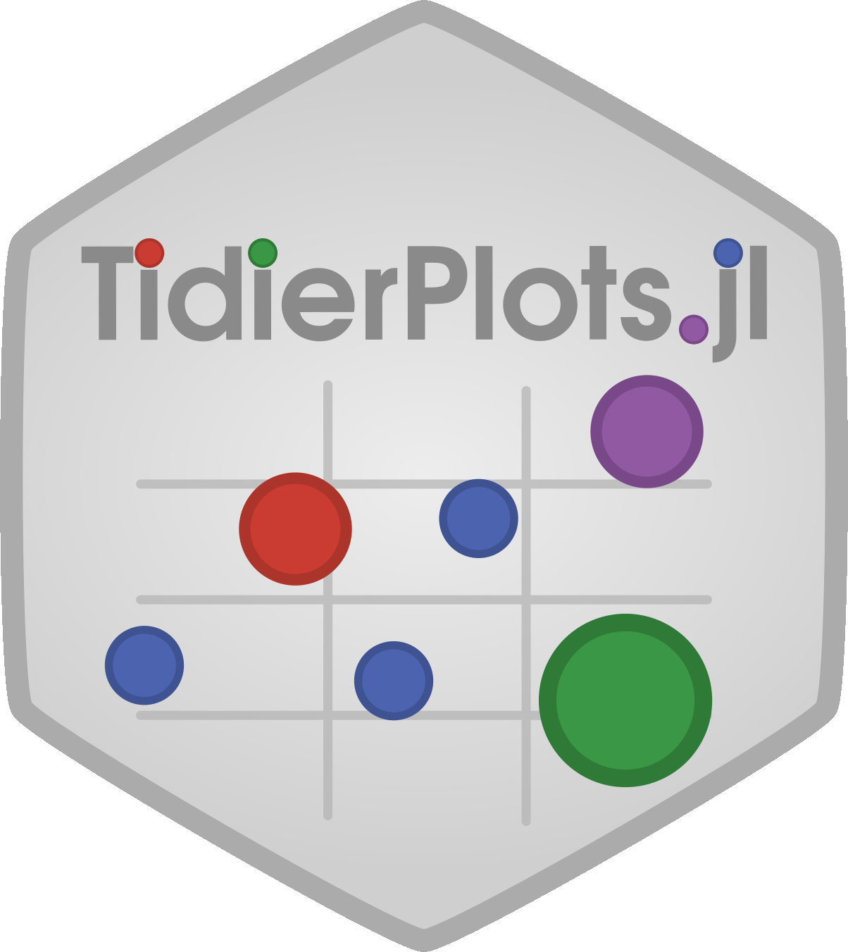 TidierPlots.jl logo